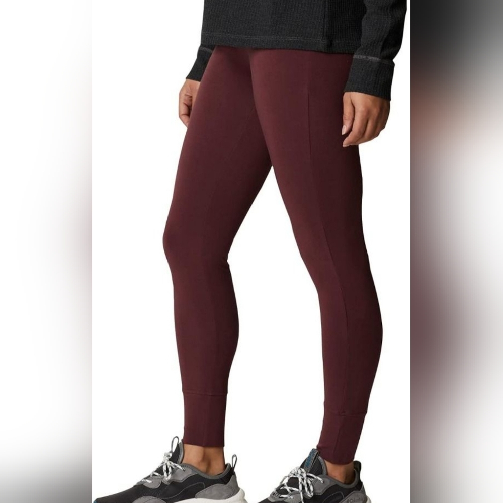 COLUMBIA TREK MERLOT LEGGINGS SIZE MEDIUM NWT - Picture 3 of 8